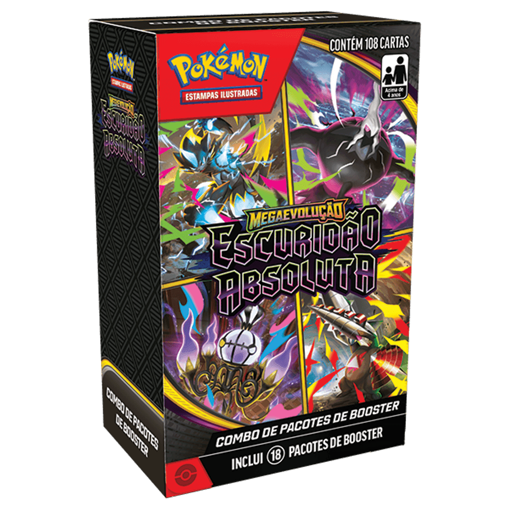 Combo de pacotes de booster Pokemon TCG